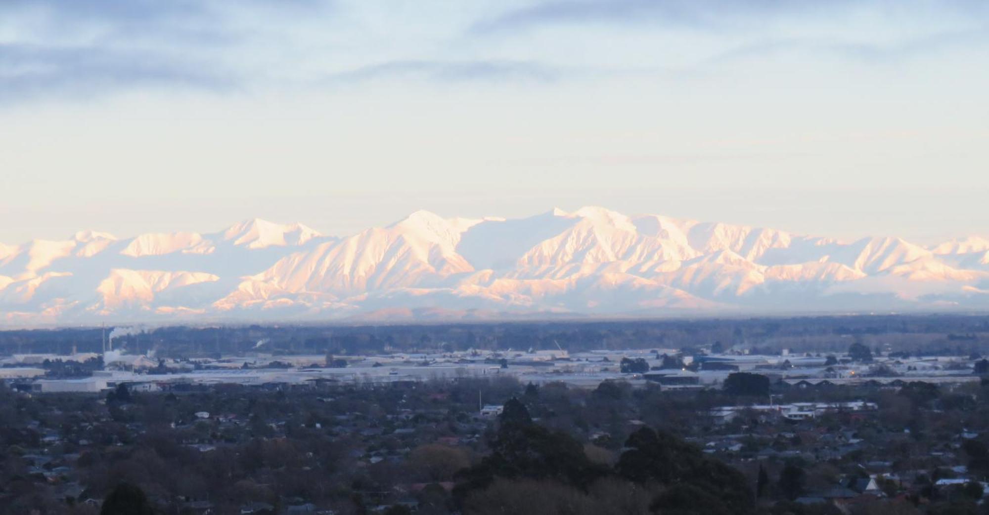 Bed and Breakfast 340 Deg Alps & Sea Christchurch Exterior foto